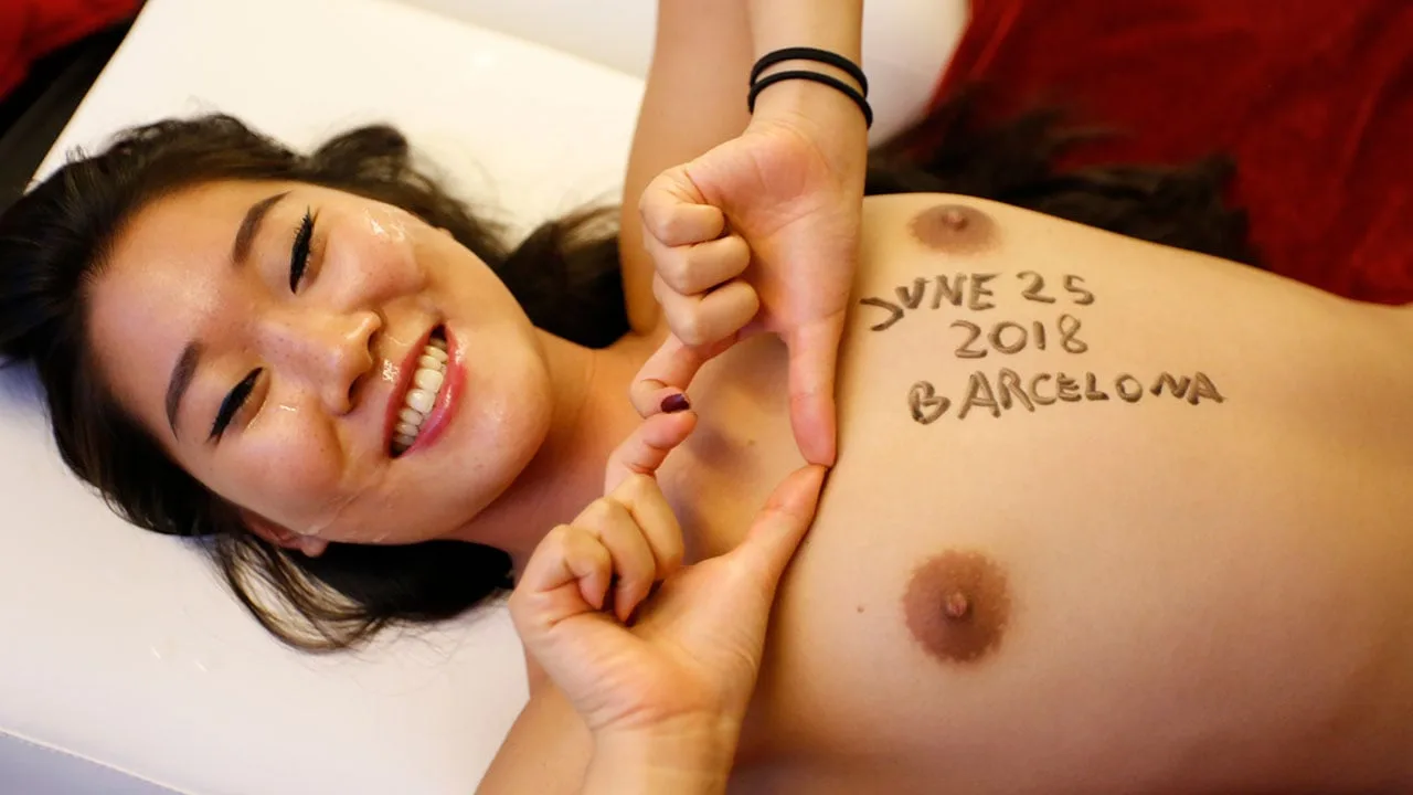 Chinese Teen Facial Sperm Bath - Asian Sex Diary - 40195
